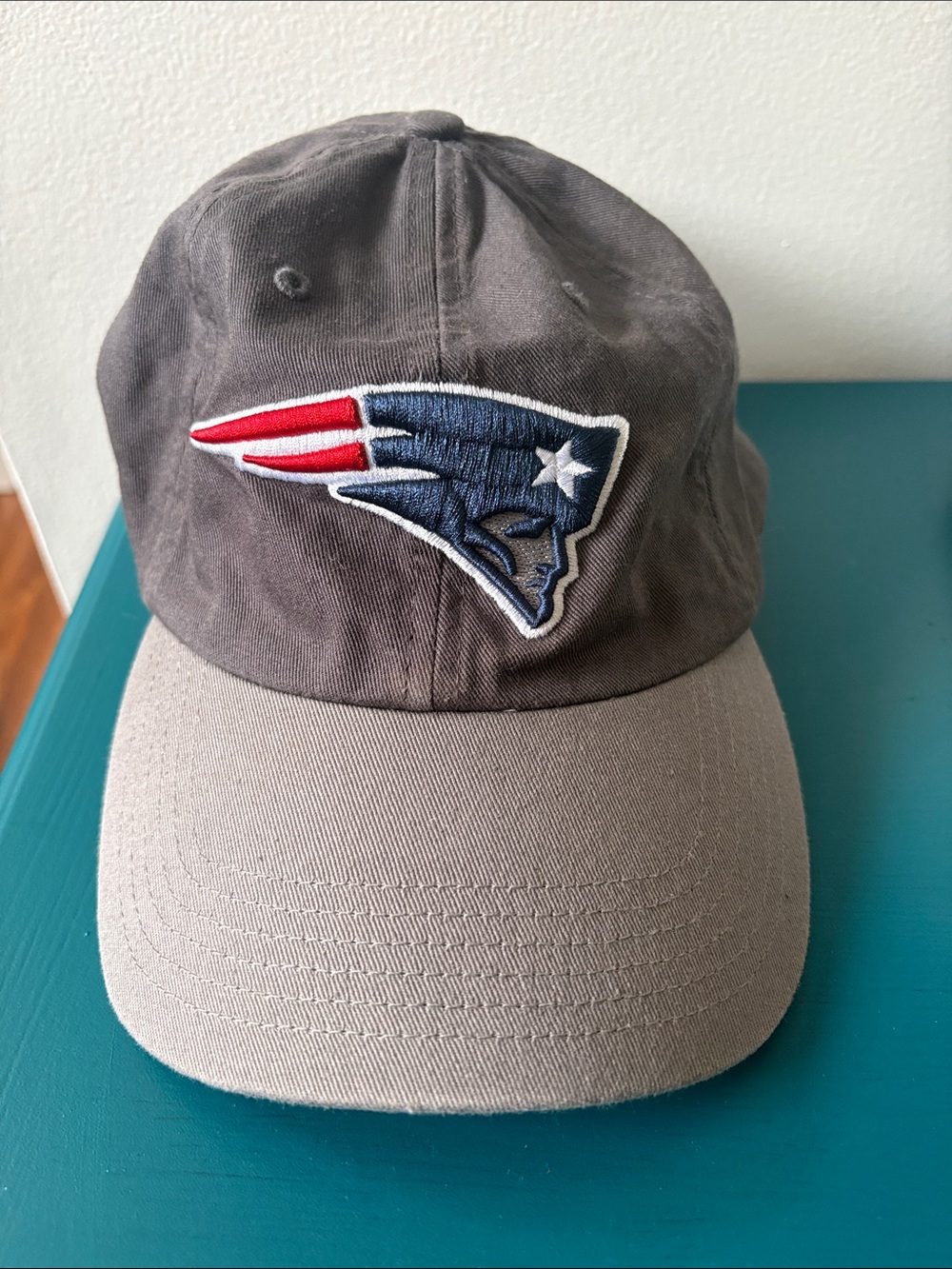 New England Patriots Gray Baseball Cap
